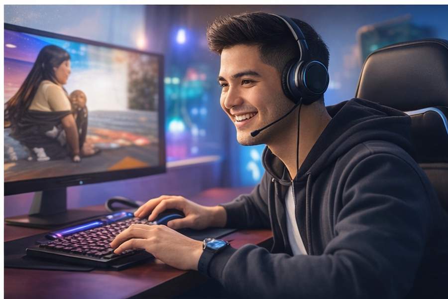 Gaming setup